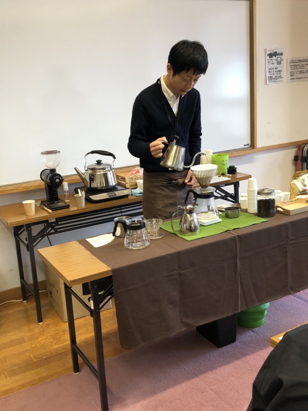 コーヒーのおいしい淹れ方講座
【岡山西エリア横井コープ委員会】
