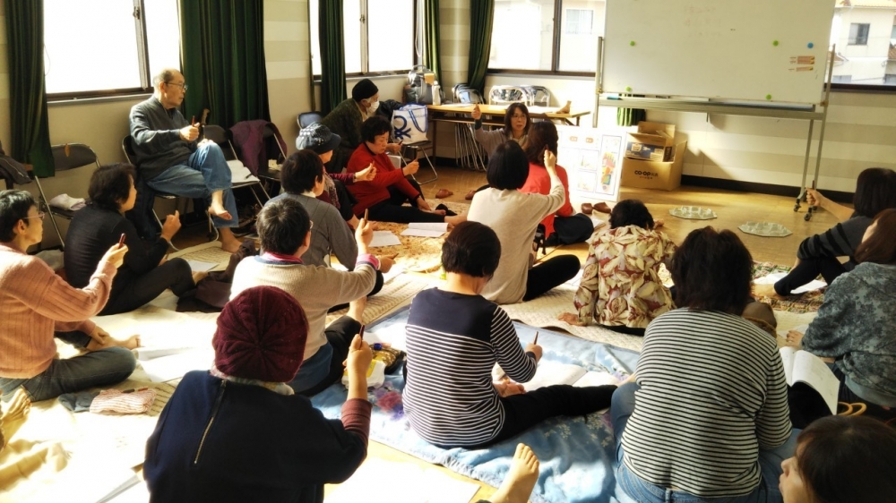 足もみで元気な身体づくり
【井笠エリア井原コープ委員会】