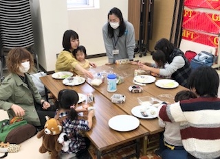 親子でちょっとほっこりカフェ気分
【岡山東エリア子育て応援PJ】