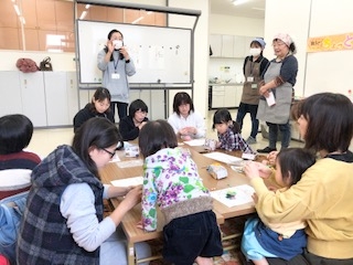 親子でちょっとほっこりカフェ気分
【岡山東エリア子育て応援PJ】