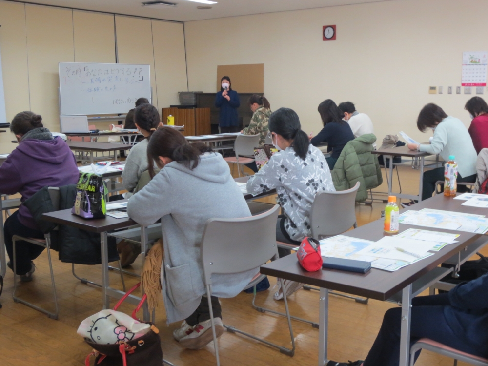 その時、あなたはどうする!?～真備の災害に学ぶ～
【岡山西エリアぼうさい実行委員会】