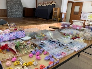 「フラワードール愛花」を作りましょう!
【岡山西エリア牧石北コープ委員会】