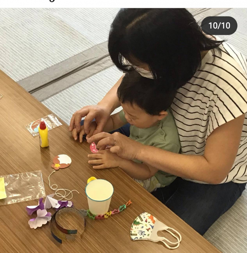 親子で楽しい七夕飾りを作ろう～願いを届けよう～♡
【倉敷エリア子育て応援PJ】