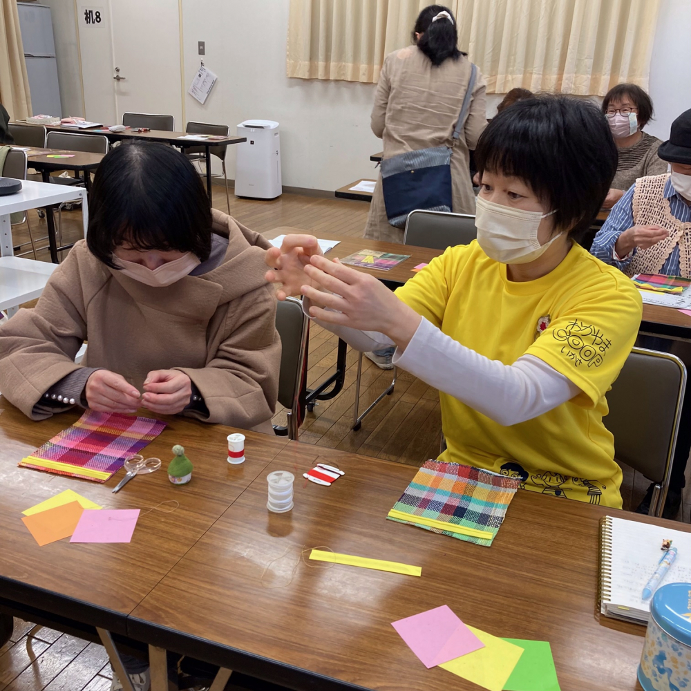 つながるカフェ　～AMDA大槌健康サポートセンター　オンライン企画～
【井笠エリアくらし・環境PJ】
