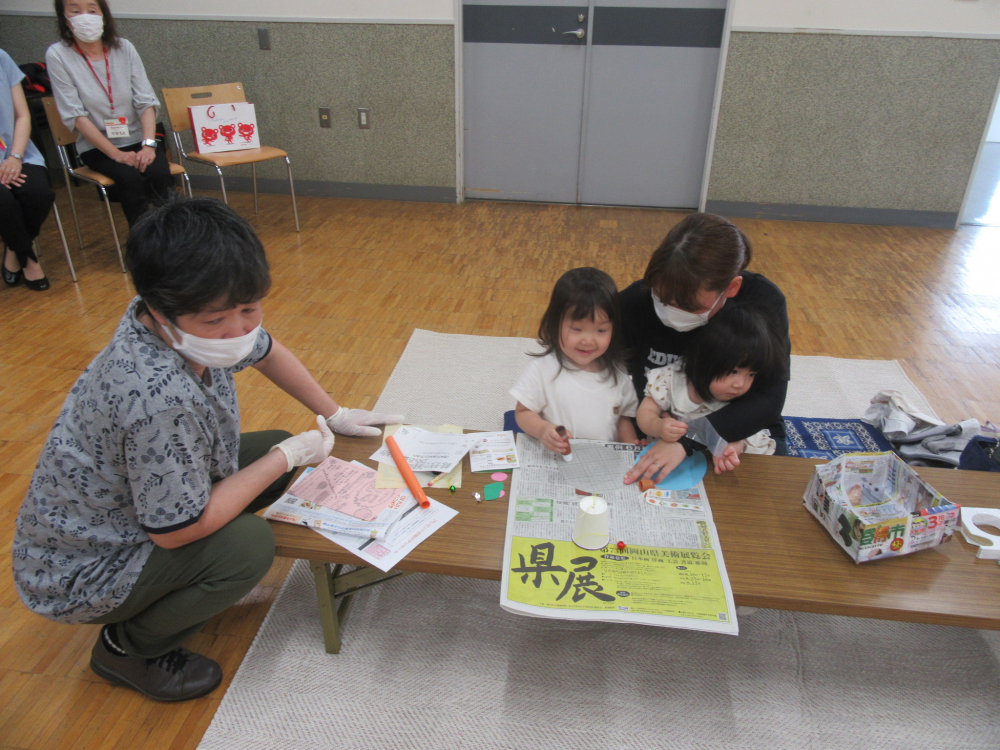 親子で一緒につくって楽しもう!!
【倉敷エリア子育て応援PJ】