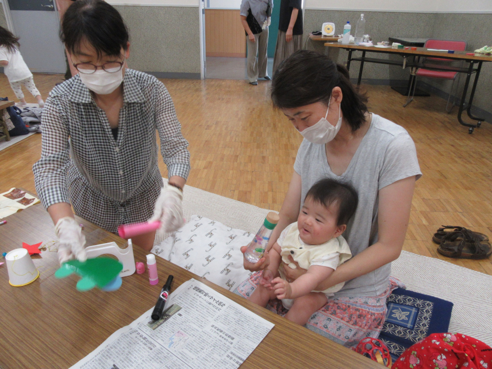 親子で一緒につくって楽しもう!!
【倉敷エリア子育て応援PJ】