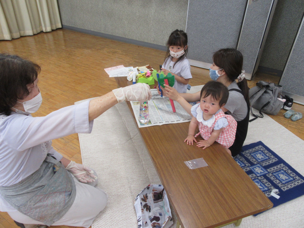 親子で一緒につくって楽しもう!!
【倉敷エリア子育て応援PJ】