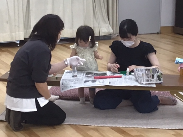 親子で一緒につくって楽しもう!!
【倉敷エリア子育て応援PJ】