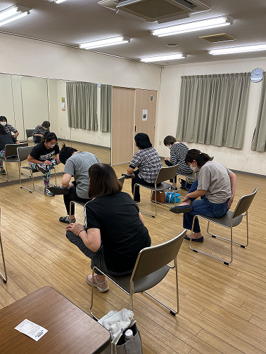 夏が来た!!　ココロもカラダもスッキリストレッチ
【倉敷エリア赤崎コープ委員会】