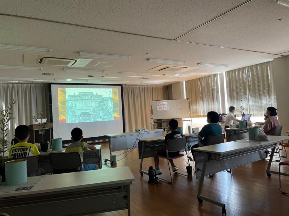夏休み親子企画　平和への願いを込めて・・・
【備北エリアアースラブPJ】