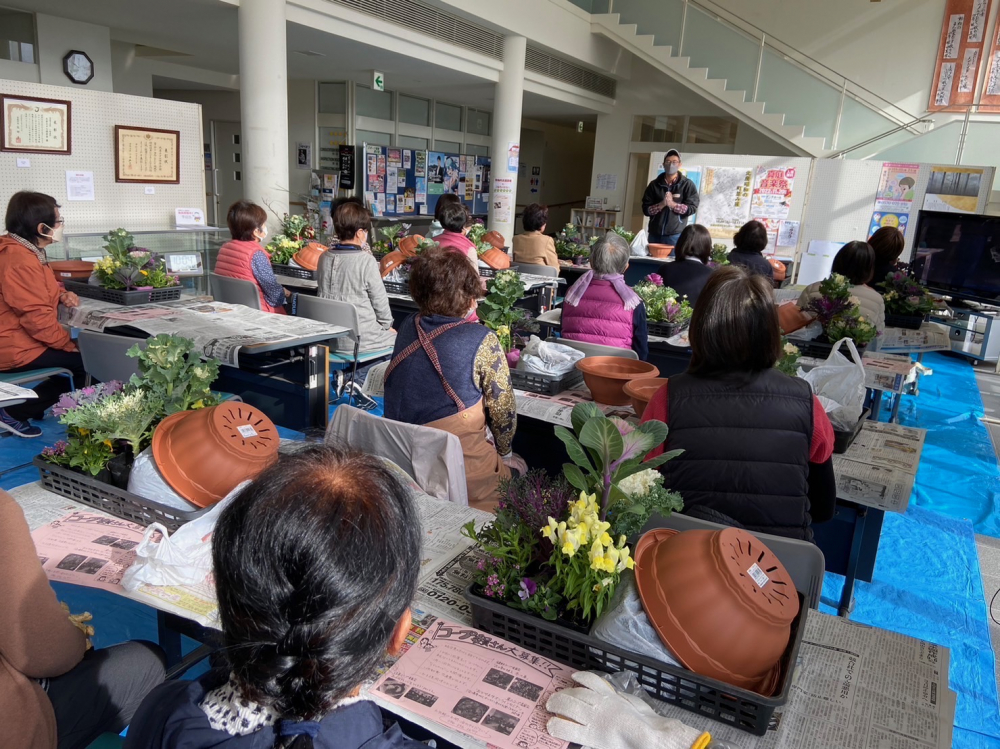 コープくらしのつどい　寄せ植えの会
【美作エリア美作エリアブロック委員長PJ】