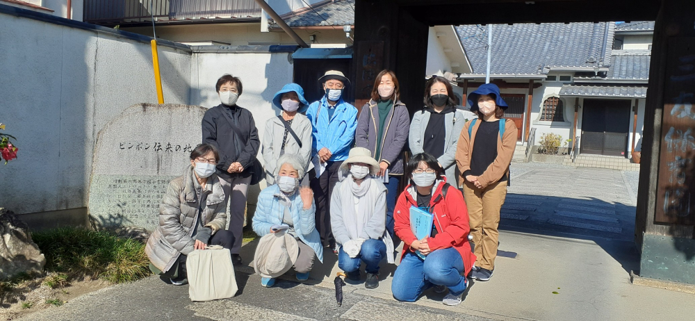 めぐって学ぼう　岡山空襲跡
【岡山東エリア平和について考えるPJ】