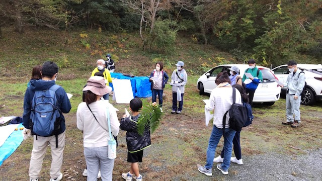 里山遊び隊!探しに行こう身近な自然　～感じよう、自然の恵み～
【岡山東エリア未来つながるPJ】