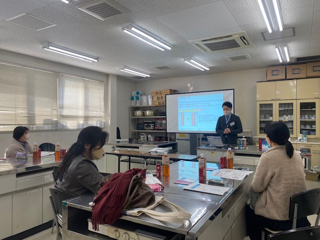 基礎から学ぶ!!オーラルケア　ヘアケア　美白ケア
【倉敷エリア万寿東コープ委員会】