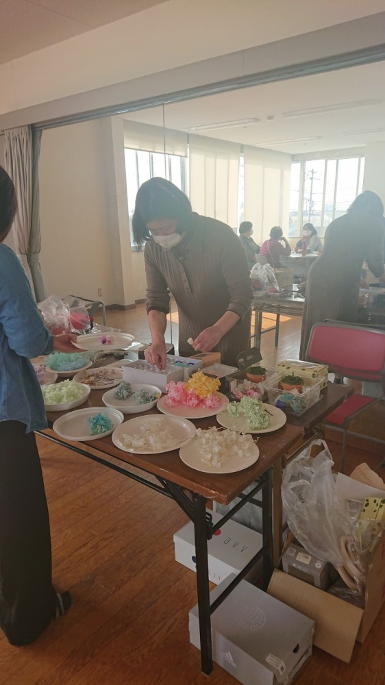 プリザーブドフラワー　小物作り
【岡山西エリア東畦コープ委員会】