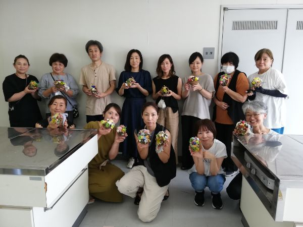 幸せを呼ぶブッダナッツのアレンジメントを作ろう♡【岡山東エリア西大寺　豊コープ委員会】