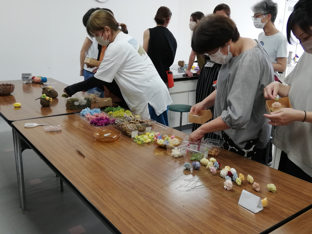 幸せを呼ぶブッダナッツのアレンジメントを作ろう♡【岡山東エリア西大寺　豊コープ委員会】
