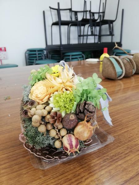 幸せを呼ぶブッダナッツのアレンジメントを作ろう♡【岡山東エリア西大寺　豊コープ委員会】
