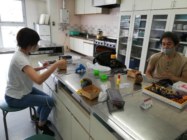 幸せを呼ぶブッダナッツのアレンジメントを作ろう♡【岡山東エリア西大寺　豊コープ委員会】