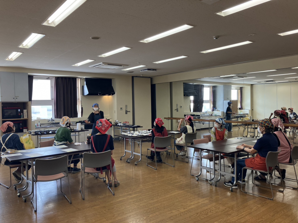 米粉を使ってお好み焼きとブッセを作ってみませんか
【岡山西エリア大元コープ委員会】