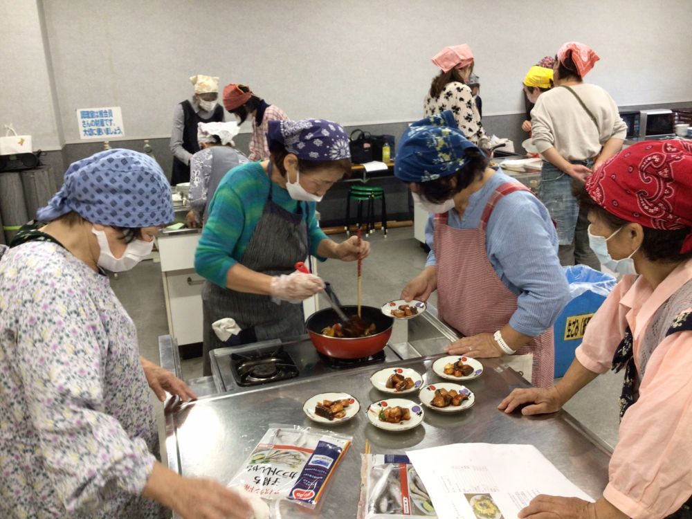 (株)シーサット　冷凍魚の美味しい食べ方や、簡単レシピ&時短での『いいんじゃない∼』を学ぼう!!
【倉敷エリア水島コープ委員会】