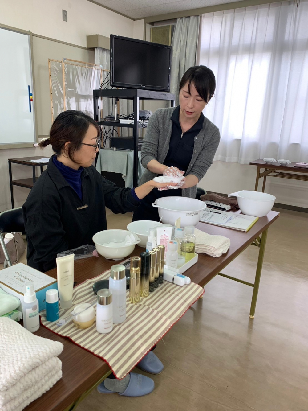 美肌レッスン体験会
【岡山西エリア横井コープ委員会】