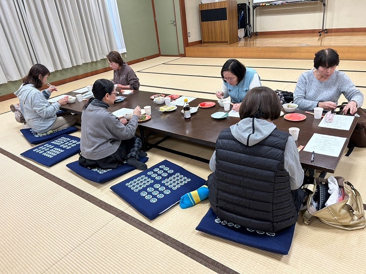 迎春のつどい年末おすすめ商品試食会
【倉敷エリア茶屋町コープ委員会】