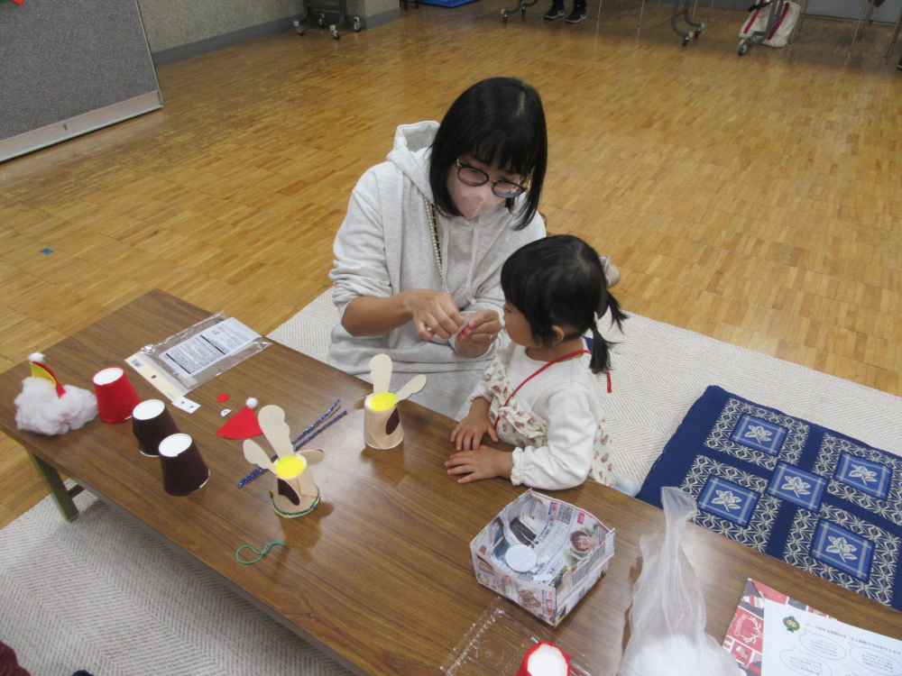 クリスマス気分を親子で一緒につくって楽しんじゃおう☆☆
【倉敷エリア子育て応援PJ】