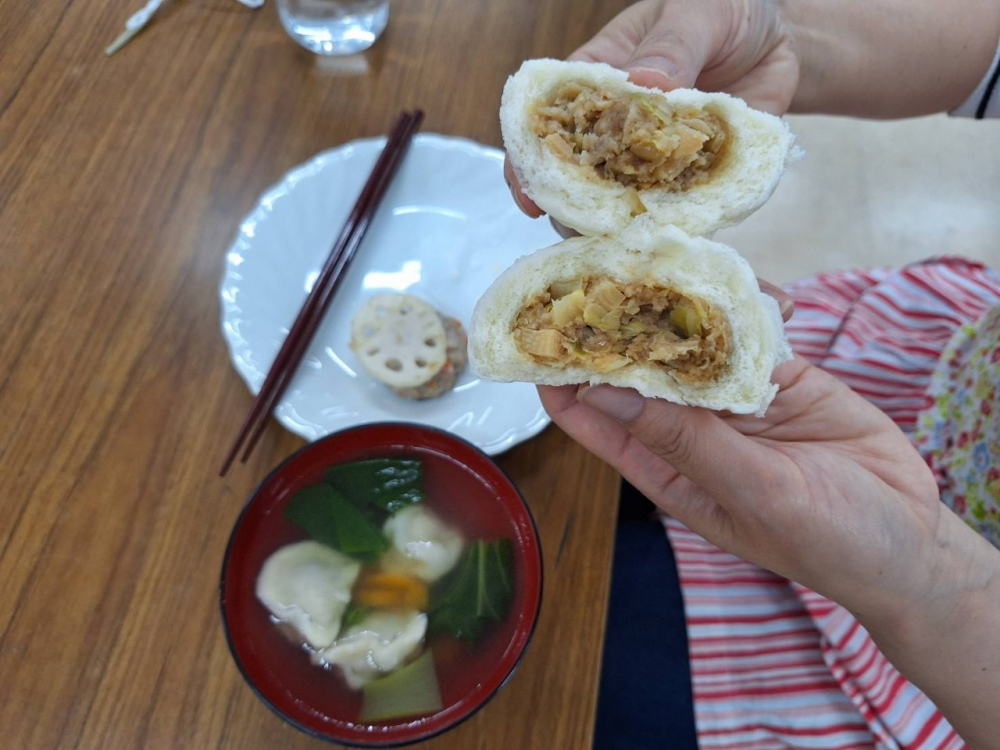 (株)メイショク おいしさを体験してみよう。
【美作エリア高野コープ委員会】