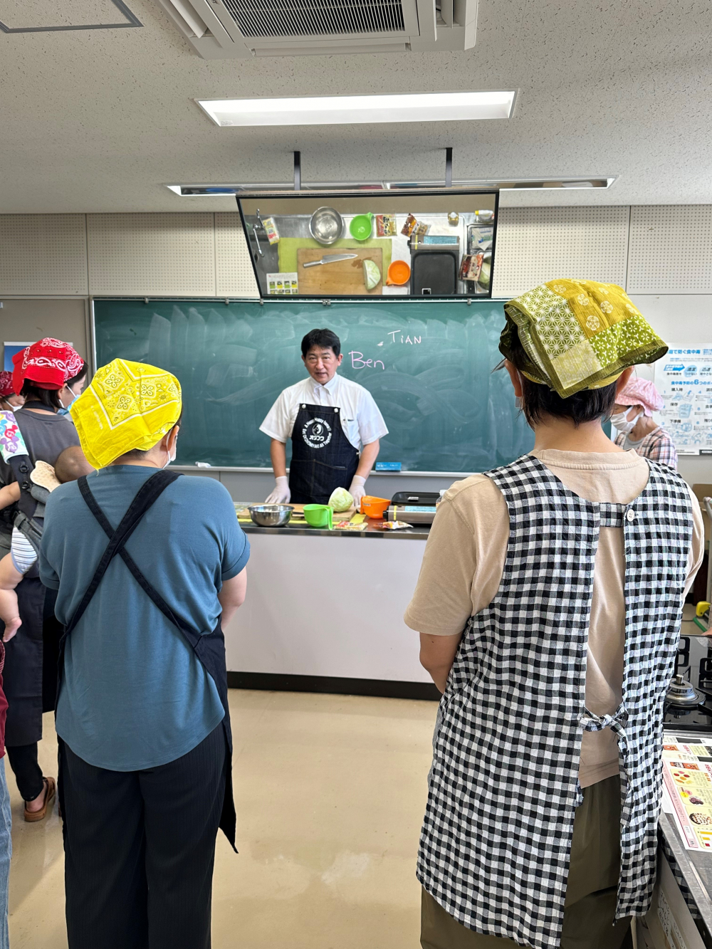 オタフクソース株式会社　商品セミナー　お好み焼
【美作エリア奈義コープ委員会】
