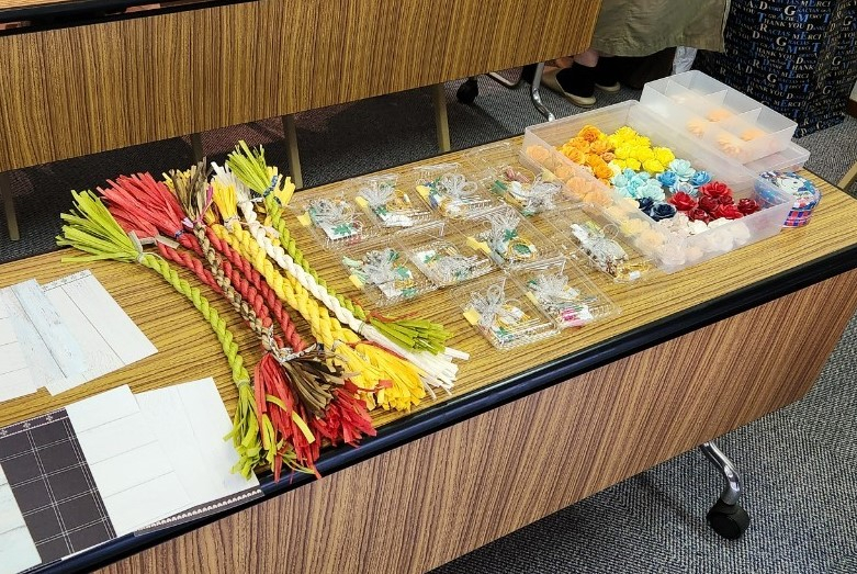 お正月飾りを作ろう
【美作エリア久米南コープ委員会】