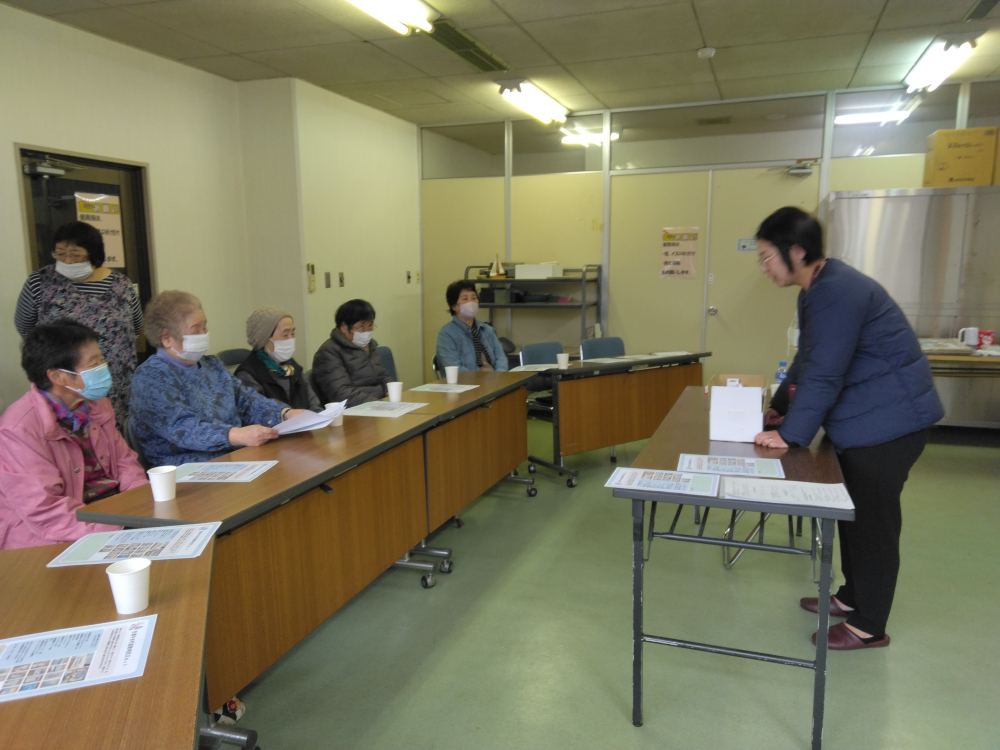 防災について学ぼう
【備北エリア加茂川コープ委員会】