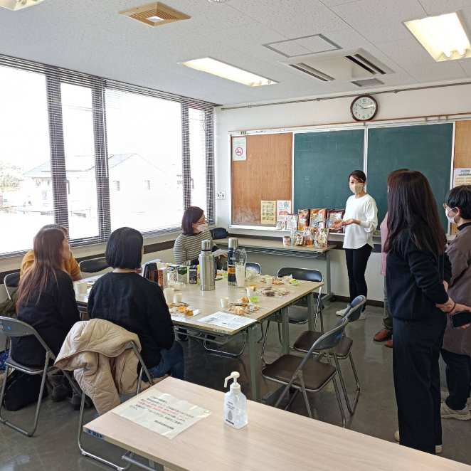 お茶会しませんか　with プチ防災
【岡山西エリア庄内コープ委員会】