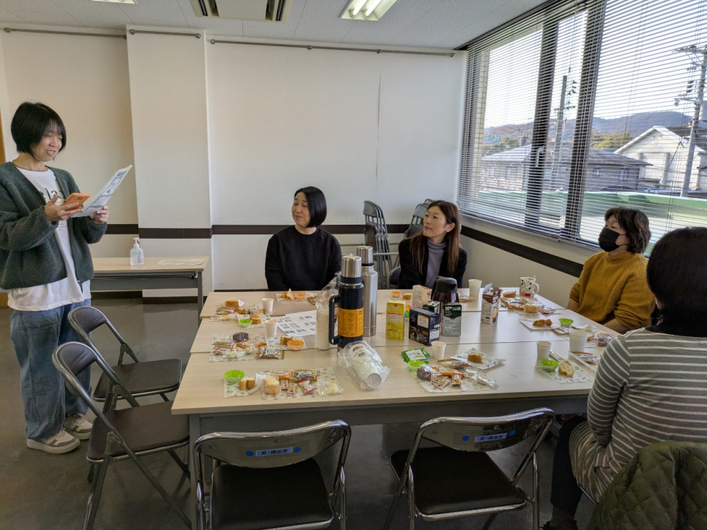 お茶会しませんか　with プチ防災
【岡山西エリア庄内コープ委員会】