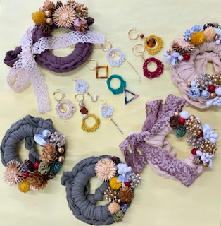 かぎ針でリースを作ろう‼ 百間川南ブロック交流会
【岡山東エリア百間川南ブロック委員会】