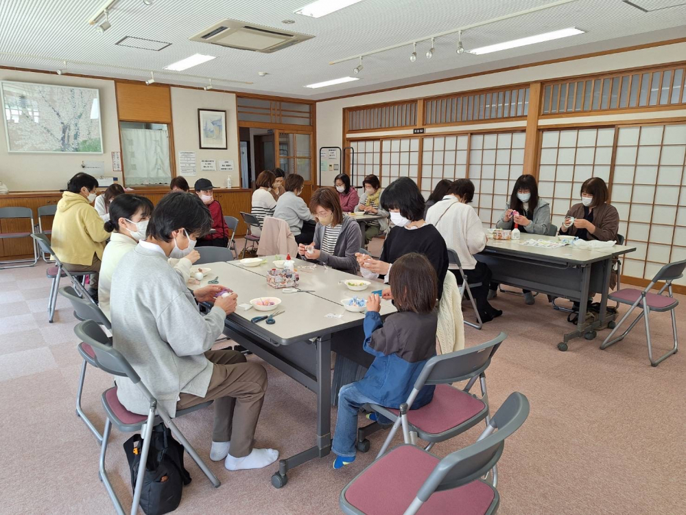 春を感じるフラワーボール
【備北エリアいき★いきPJ】