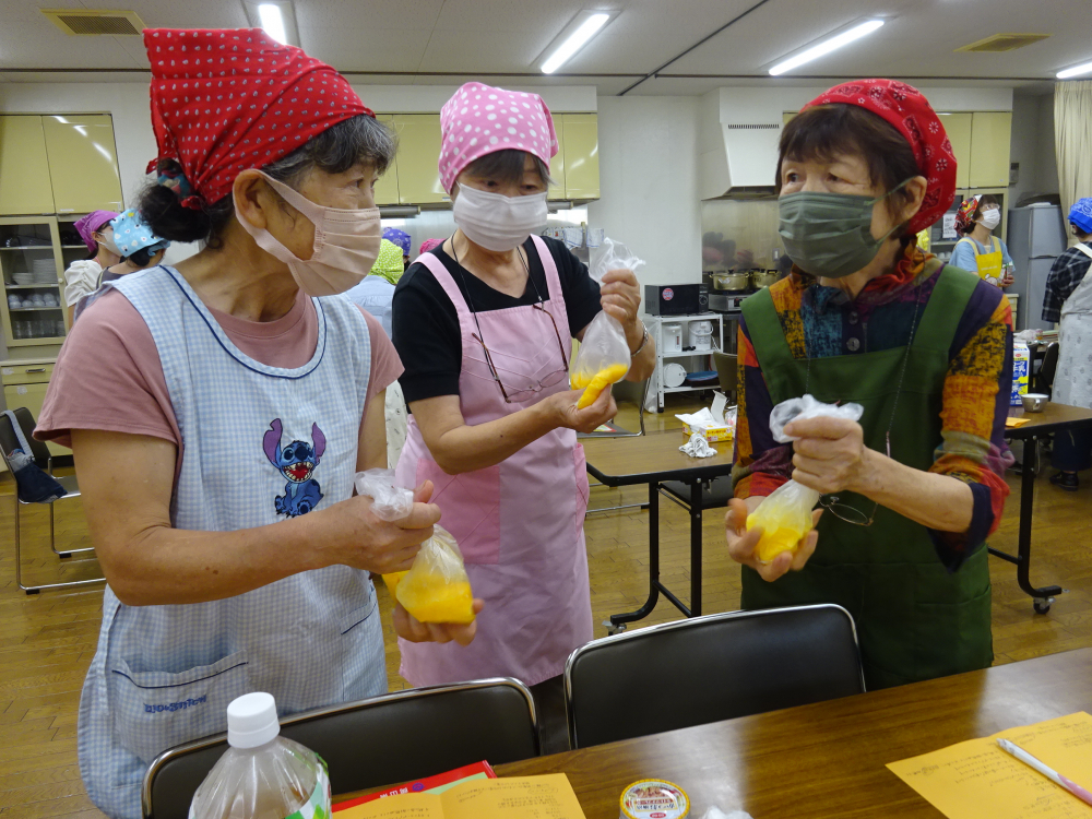 備えて安心　防災クッキング
【井笠エリアラブ♡コープ委員会】