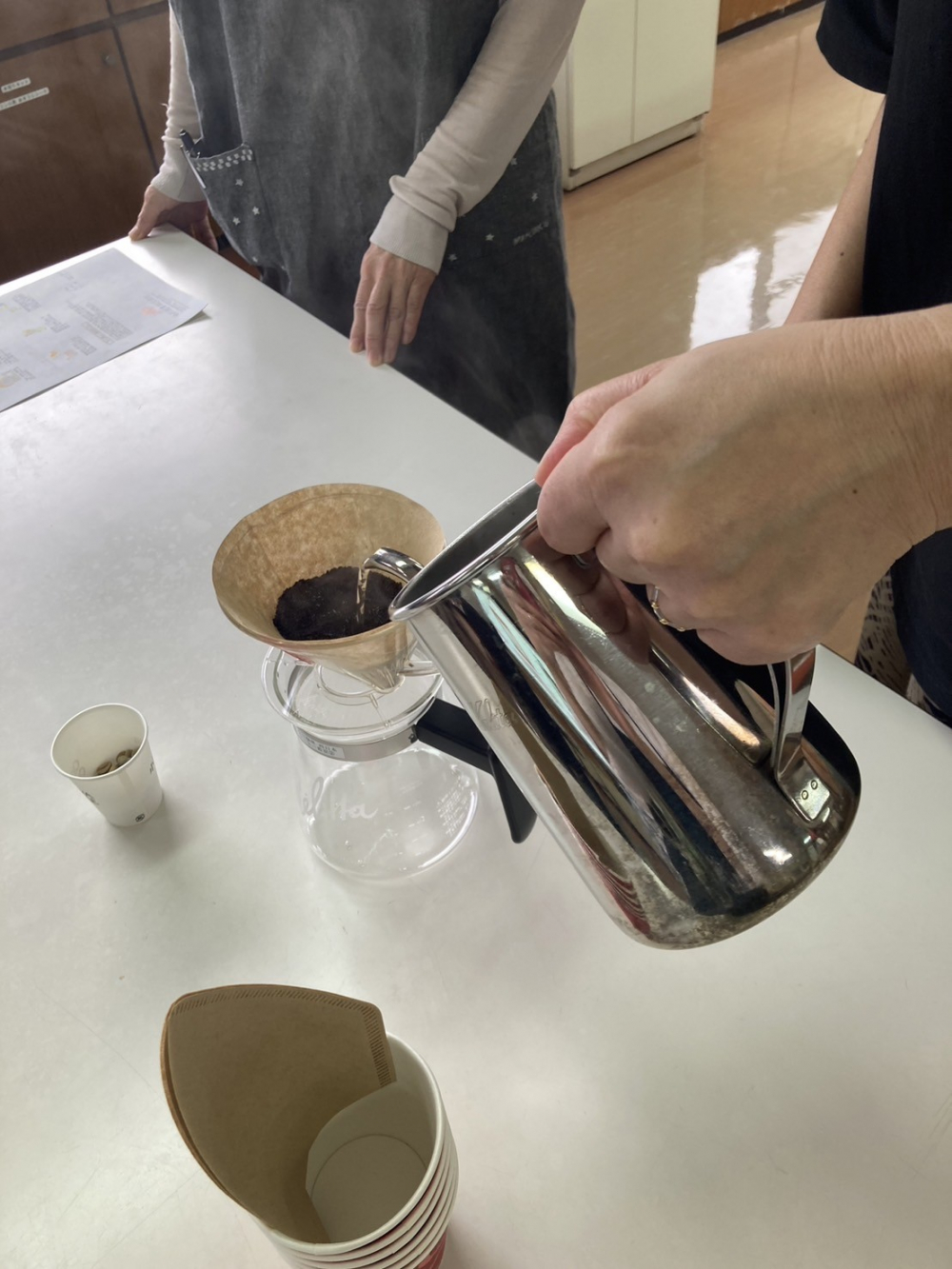 お家で簡単にできる　美味しいコーヒーの淹れ方を知ろう
【井笠エリア笠岡中央コープ委員会】