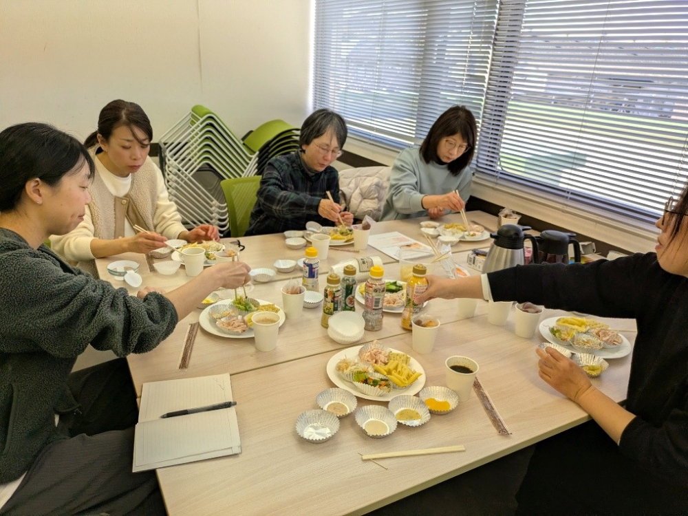 新発見 ✨再発見✨ 「自分好みのドレッシングを探そう!」
【岡山西エリア庄内コープ委員会】