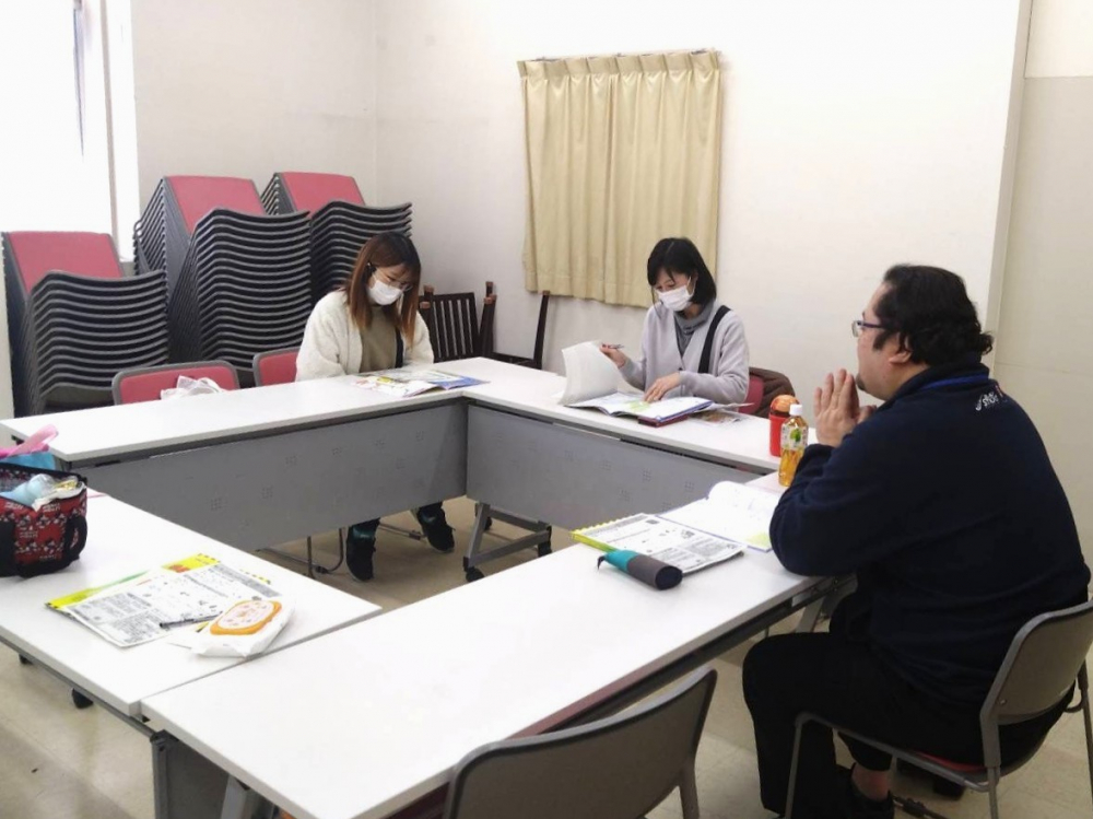 冬の防災カフェ　～いざという時どこに行く?～
【岡山東エリア山陽コープ委員会】