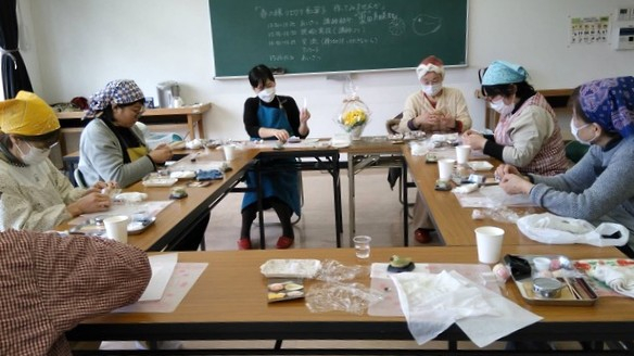 ❤春の練り切り和菓子を作ってみませんか💕
【備北エリア新見北コープ委員会】