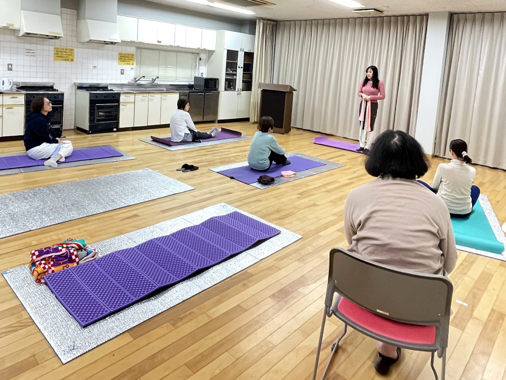 自分の身体を自分でほぐす　セルフマッサージをしてみよう♪　(※くらしのサポーター)
【岡山東エリア三勲北コープ委員会】