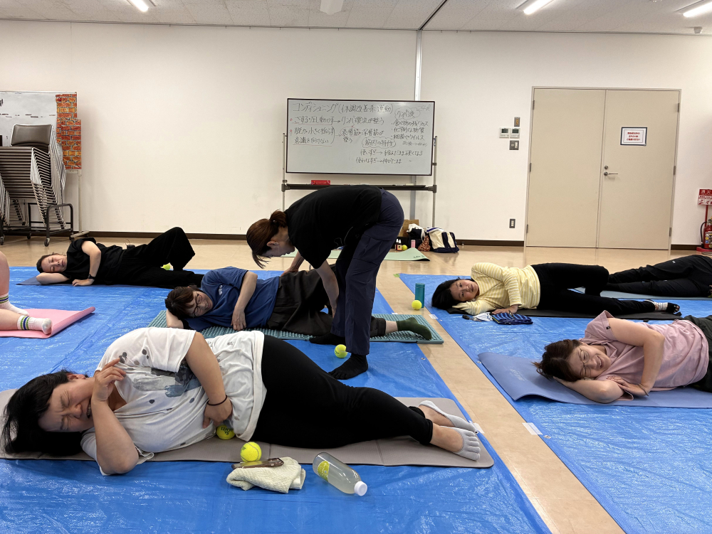 こころとからだのコンディショニング ～コンディショニング体験でからだを整えましょう～
【美作エリア東小コープ委員会】