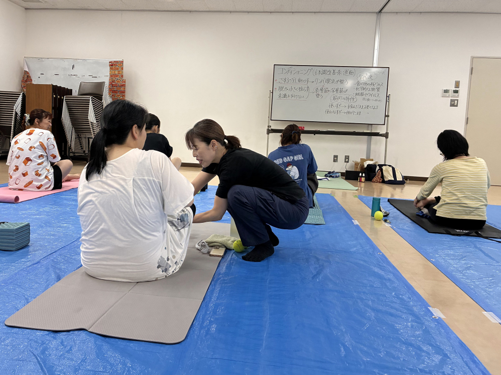 こころとからだのコンディショニング ～コンディショニング体験でからだを整えましょう～
【美作エリア東小コープ委員会】