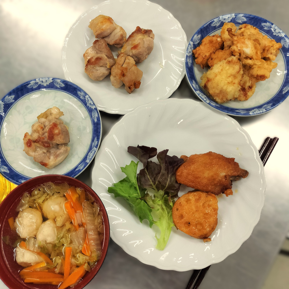 (株)ヨコオフーズ 商品セミナー　♪みつせ鶏を楽しく学んで美味しく食べよう♪
【倉敷エリア老松南コープ委員会】