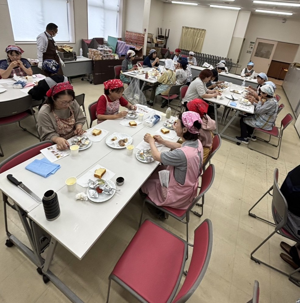 パンの美味しい食べ方講座　タカキベーカリーのパンの美味しい食べ方をプロの方から一緒に学んでみませんか?
【岡山東エリア桜が丘東コープ委員会】
