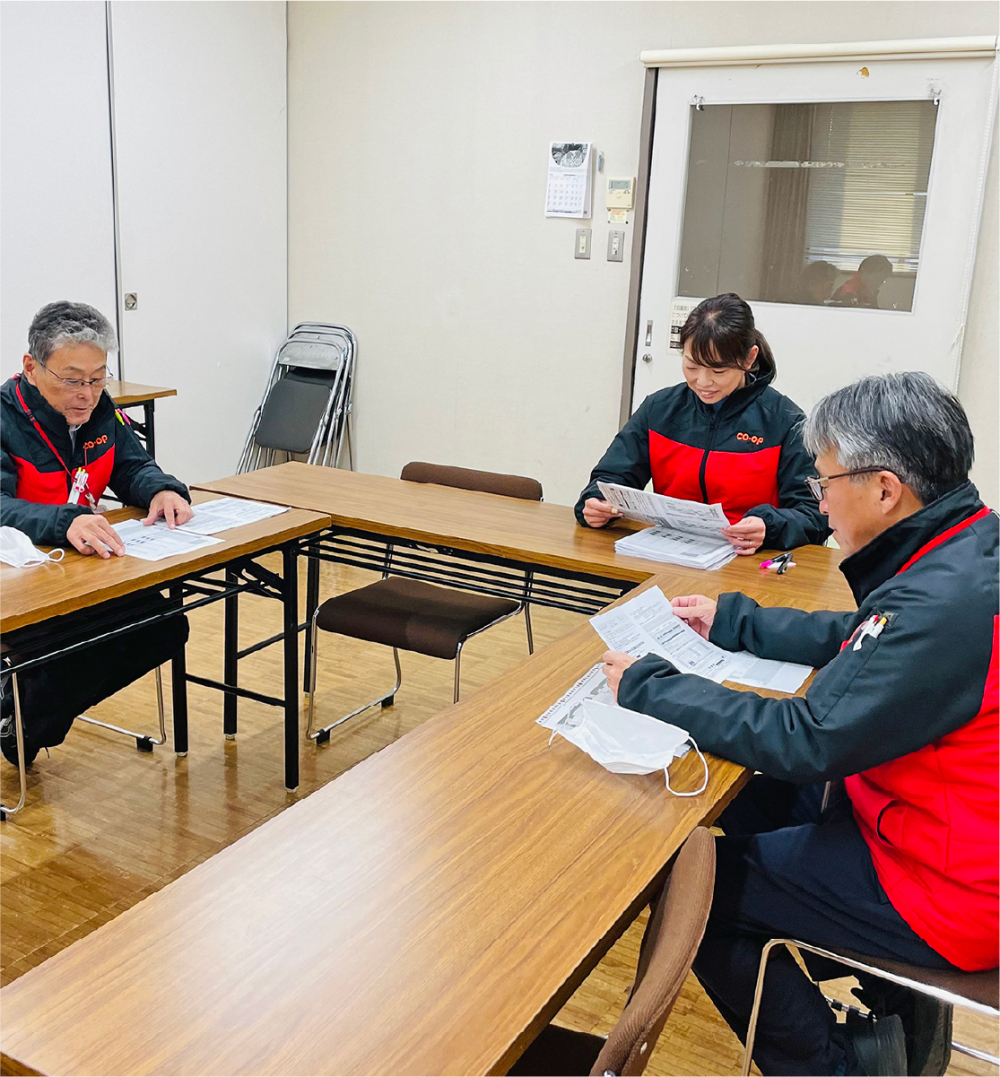 組合員さんの声を
直接聞き、反映させる