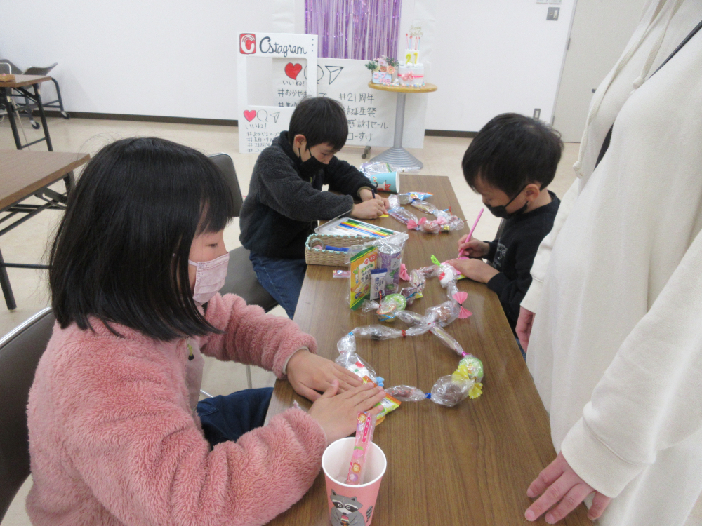 コープ林田21周年プチ誕生祭
【美作エリアコープ林田誕生祭実行委員会】