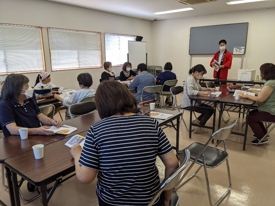 大阪王将　プロに聞く～餃子をおいしく焼くこつ～
【岡山西エリア建部南コープ委員会】