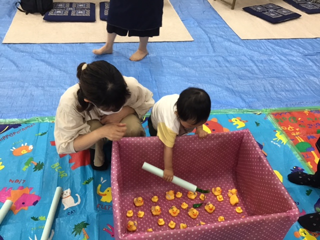 親子企画　さあ‼夏が来たよ～☆親子で一緒に遊んでつくって楽しんじゃおう♡
【倉敷エリア子育て応援PJ】